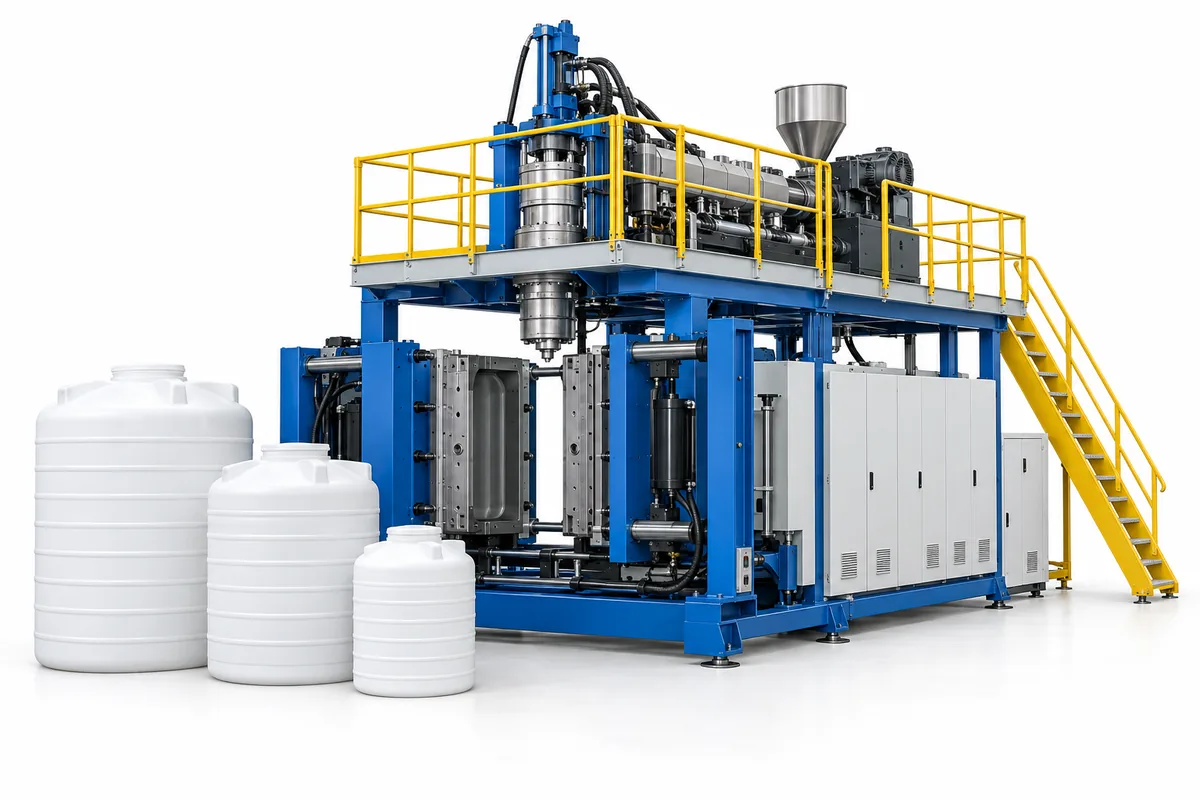 Máquina para tanques de agua